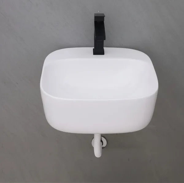 HISRE_Designer_Ceramic_Table_Top_Countertop_Wash_Basin_for_Bathroom_(18x_18x_7_Inch)_Style-1_Counter_Top_(White)