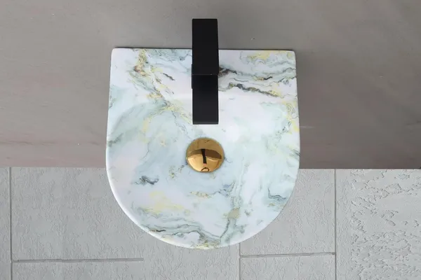 HISRE_Modern_Ceramic_Table_Top_Wash_Basin_for_Bathroom_Counter_(_13x_14x_5_Inch)_Style-6_Counter_Top_(White)