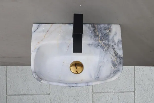 HISRE_Designer_Ceramic_Table_Top_Countertop_Wash_Basin_for_Bathroom_(17x_12x_5_Inch)_Style-6_Counter_Top_(White)