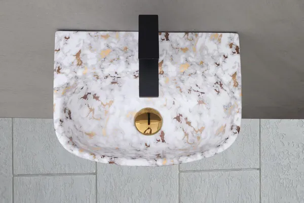 HISRE_Designer_Ceramic_Table_Top_Countertop_Wash_Basin_for_Bathroom_(17x_12x_5_Inch)_Style-1_Counter_Top_(White)