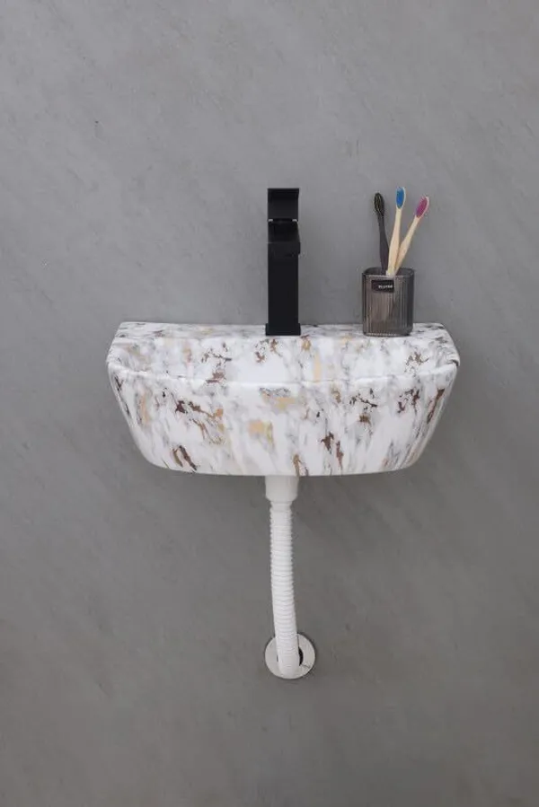 HISRE_Designer_Ceramic_Table_Top_Countertop_Wash_Basin_for_Bathroom_(17x_12x_5_Inch)_Style-1_Counter_Top_(White)