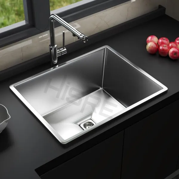 HISRE_Stainless_Steel_Kitchen_Sink_24x18x9_|_Single_Bowl,_Rust-Free,_Scratch_Resistant_Style-3_Top_Mount_(Steel)