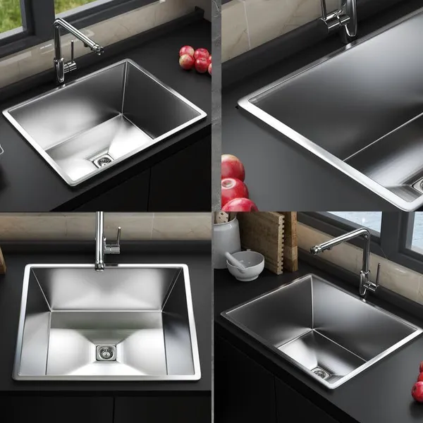 HISRE_Stainless_Steel_Kitchen_Sink_24x18x9_|_Single_Bowl,_Rust-Free,_Scratch_Resistant_Style-3_Top_Mount_(Steel)