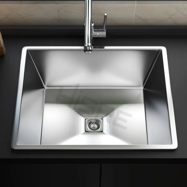 HISRE_Stainless_Steel_Kitchen_Sink_24x18x9_|_Single_Bowl,_Rust-Free,_Scratch_Resistant_Style-3_Top_Mount_(Steel)