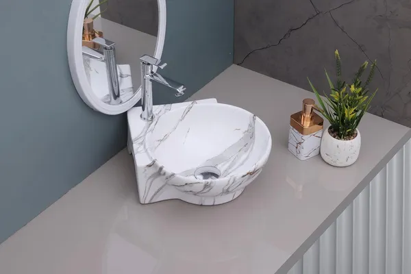 HISRE_Small_Corner_Ceramic_Wash_Basin_for_Bathroom_|_Wall_Mounted_Sink(16x_13x_5_Inch)_G3902_Wall_Hung_Basin_(White)