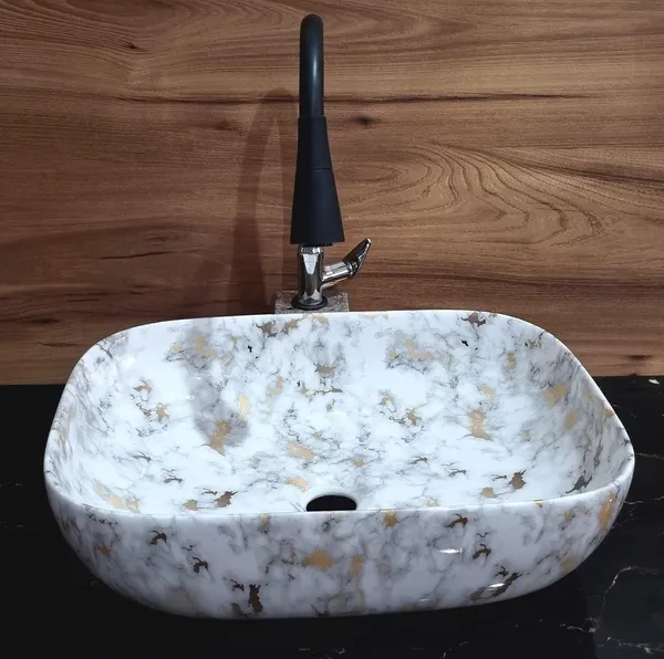 HISRE_Designer_Ceramic_Table_Top_Sink_Basin_for_Bathroom_Tabletop_Ceramic_Bathroom_Kitchen_Sink_(45_x_33_x_13_CM)_Table_Top_Basin_(White_&_Golden)