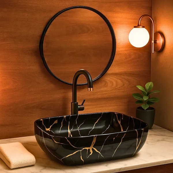 HISRE_Tabletop_Ceramic_Wash_Basin_for_Bathroom_|_Black-Golden_Marble_Finish_|_Wash_Basin_Over_Counter_For_Bathroom_(45_x_32_x_10_CM)_SKTPR1053_New_Table_Top_Basin_(Black_&_Golden)