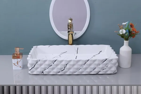 HISRE_Designer_Table_Top_Ceramic_Wash_Basin/Vessel_Sink_Slim_Rim_Counter_Top_for_Bathroom_(18_x_24_x_4.5_Inch)_Table_Top_Basin_(White)