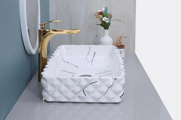 HISRE_Designer_Table_Top_Ceramic_Wash_Basin/Vessel_Sink_Slim_Rim_Counter_Top_for_Bathroom_(18_x_24_x_4.5_Inch)_Table_Top_Basin_(White)