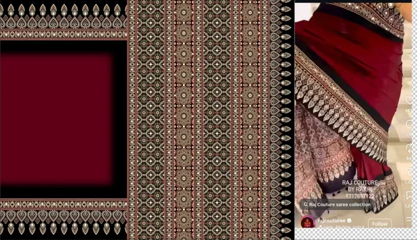 Maroon_Printed_Saree_for_Women