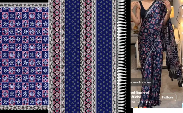 Blue_Printed_Traditional_Saree_for_Women