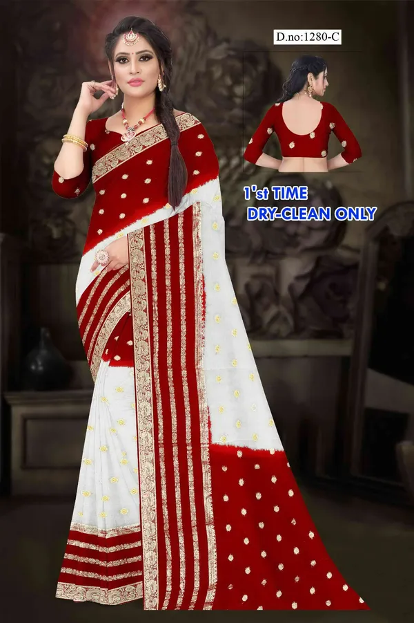 Red_White_Printed_Saree_for_Women