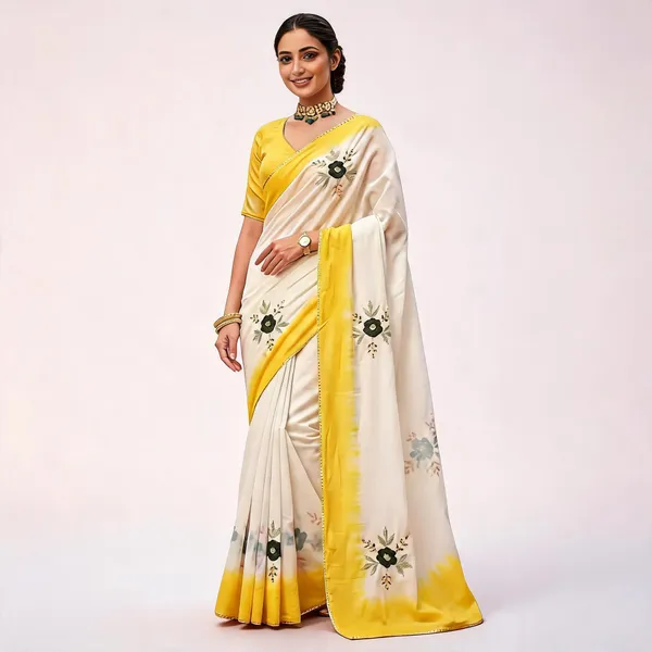 Yellow_Cotton_Rich_Pallu_Floral_Print_Saree_For_Women