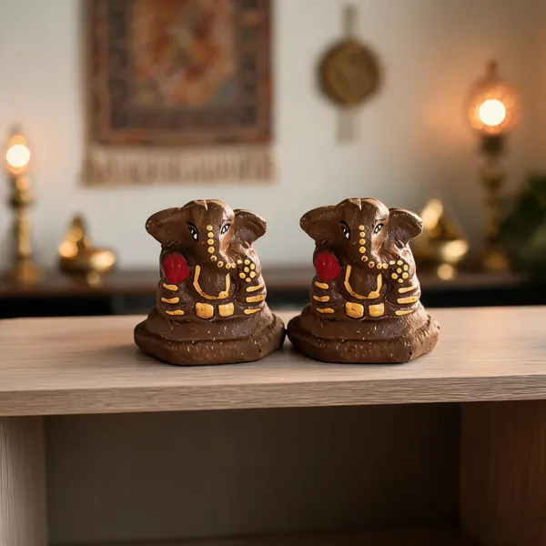 Cow_Dung_Ganesha_Idol_Pack_of_2