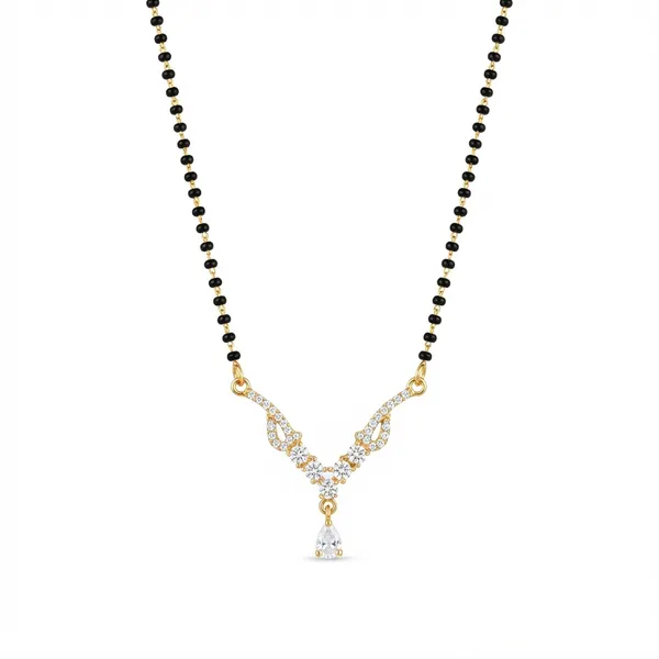Gold_Black_Beaded_Floral_Stone_Mangalsutra_Necklace_For_Women