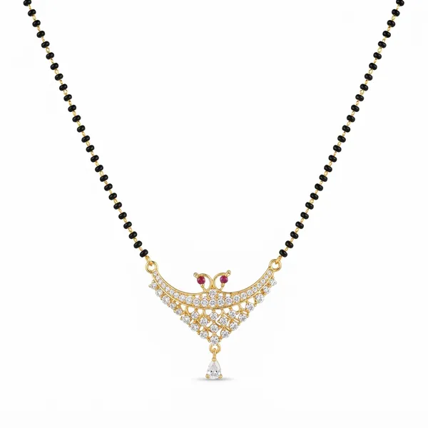 Black_And_Gold_Alloy_Traditional_Stone-Studded_Mangalsutra_Necklace_For_Women