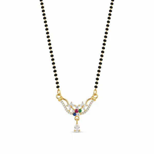 Black_Gold_Tone_Beaded_Mangalsutra_Necklace_For_Women