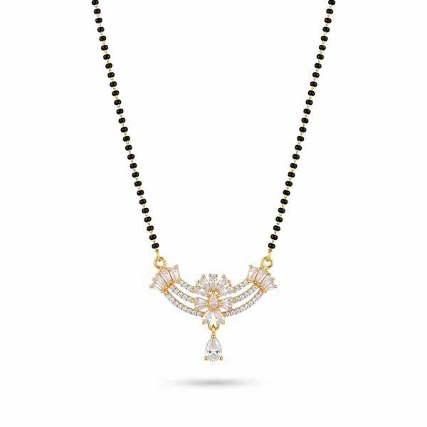 Black_Gold_Tone_Stone_Studded_Drop_Mangalsutra_Necklace_For_Women