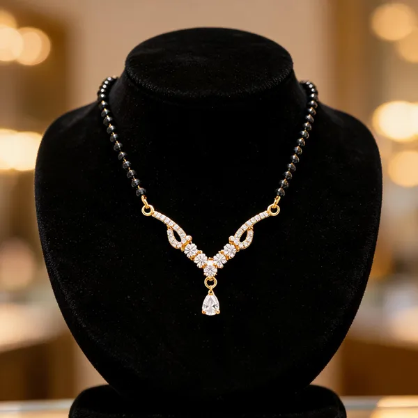 Gold_Black_Beaded_Floral_Stone_Mangalsutra_Necklace_For_Women