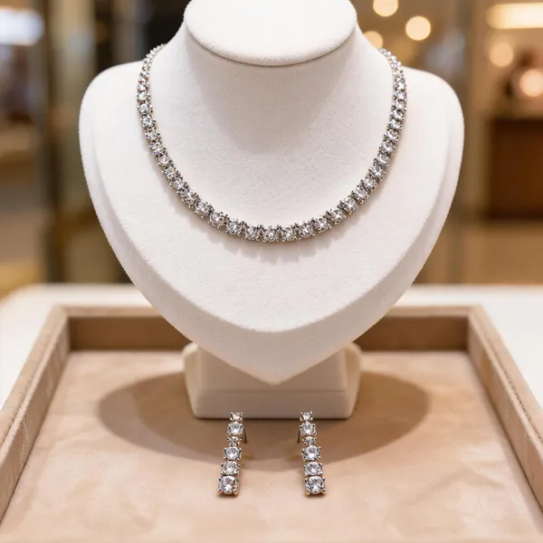 Silver_American_Diamond_Crystal_Necklace_And_Earrings_Set_For_Women