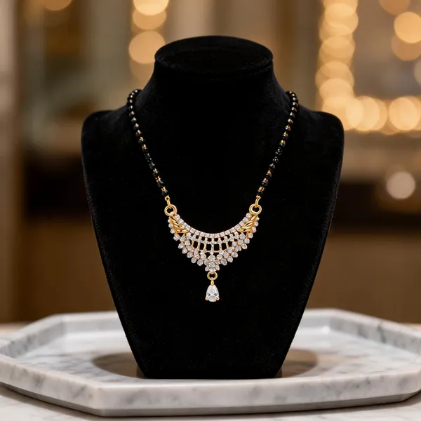 Black_Alloy_Beaded_Stone_Pendant_Mangalsutra_Necklace_For_Women