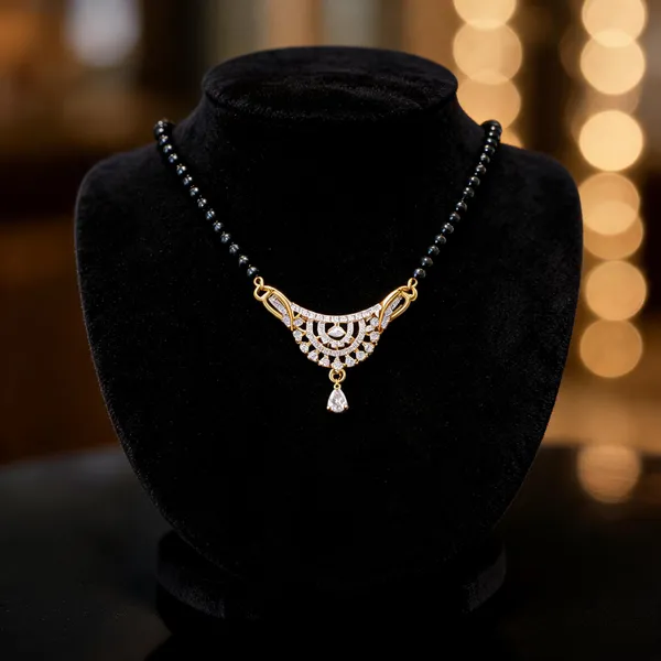 Gold_And_Black_Alloy_Stone-Studded_Mangalsutra_Necklace_For_Women