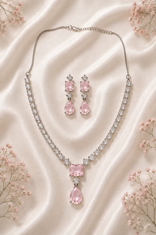 Pink_American_Diamond_Stone_Necklace_And_Earrings_Set_For_Women