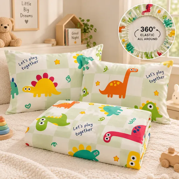 400-TC_Dino_Play_360°_Fitted_Bedsheet