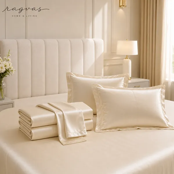 500_TC_Cooling_Silk_Cotton_King_Size_Bedsheet_Set_–_108×108_Inches_|_1_Bedsheet_+_2_Pillow_Covers