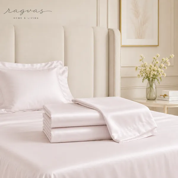 500_TC_Cooling_Silk_Cotton_King_Size_Bedsheet_Set_–_108×108_Inches_|_1_Bedsheet_+_2_Pillow_Covers