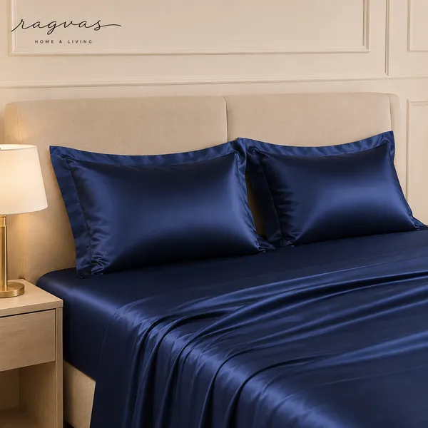 500_TC_Cooling_Silk_Cotton_King_Size_Bedsheet_Set_–_108×108_Inches_|_1_Bedsheet_+_2_Pillow_Covers