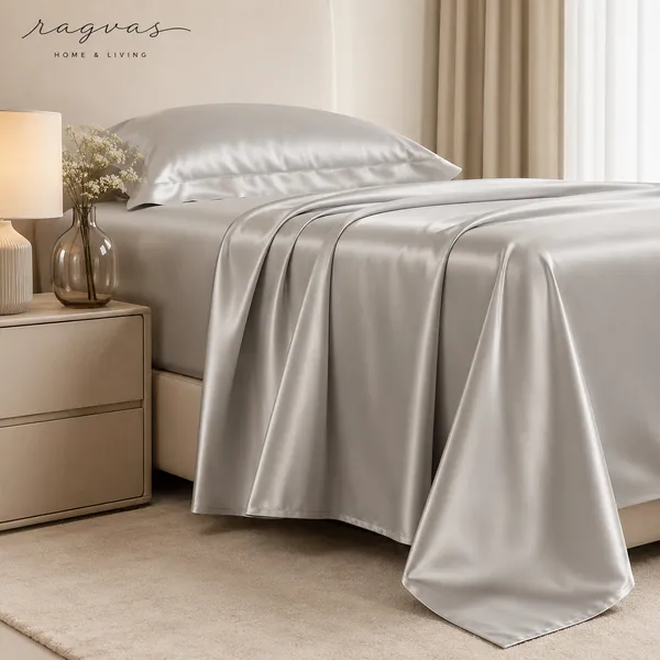 500_TC_Cooling_Silk_Cotton_King_Size_Bedsheet_Set_–_108×108_Inches_|_1_Bedsheet_+_2_Pillow_Covers