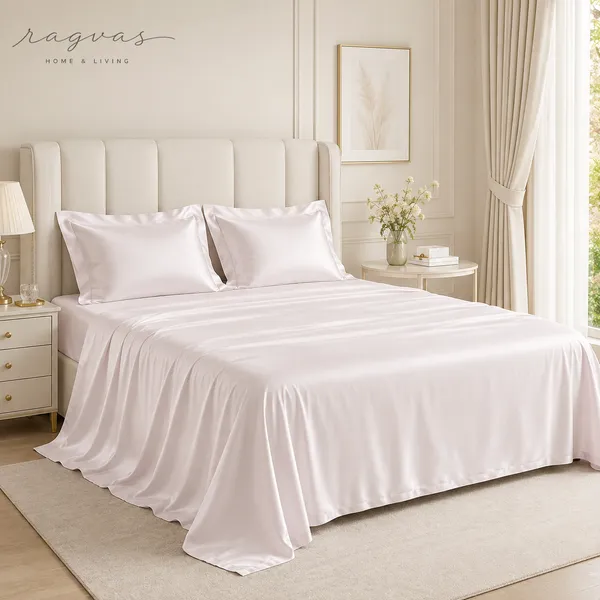 500_TC_Cooling_Silk_Cotton_King_Size_Bedsheet_Set_–_108×108_Inches_|_1_Bedsheet_+_2_Pillow_Covers