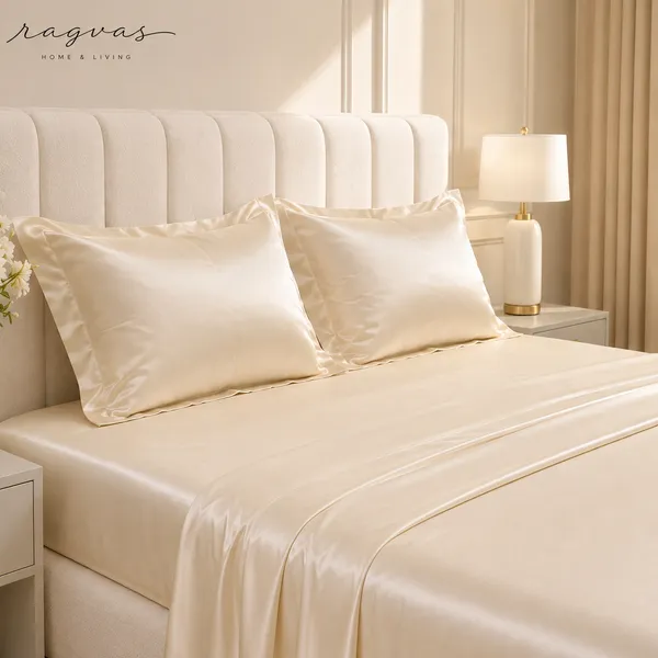 500_TC_Cooling_Silk_Cotton_King_Size_Bedsheet_Set_–_108×108_Inches_|_1_Bedsheet_+_2_Pillow_Covers