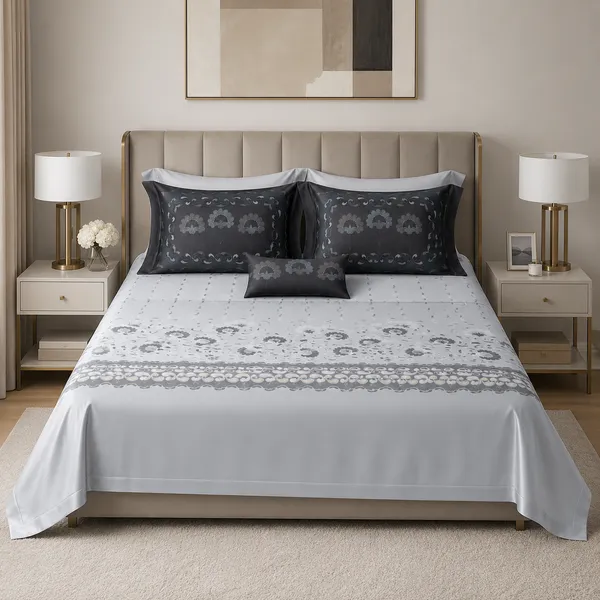 Grey_Cotton_300_Tc_Pure_Bedsheet_Set_For_Bedroom