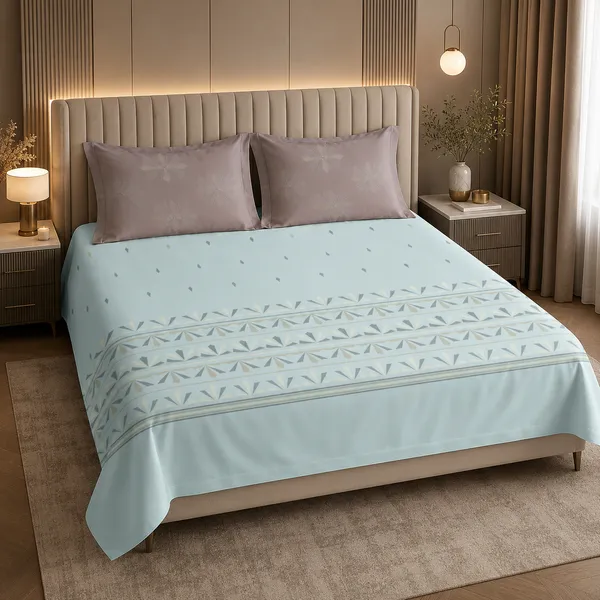 Multicolor_Cotton_300_Tc_Pure_Bedsheet_Set_For_Bedroom