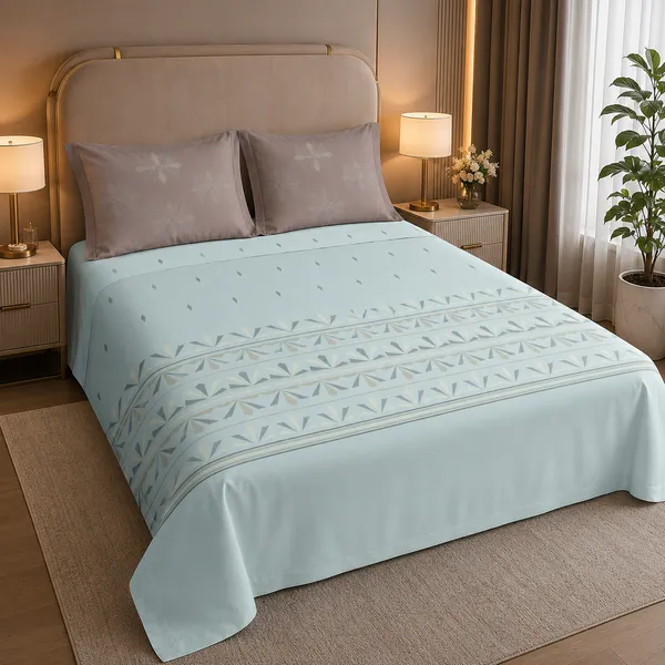 Multicolor_Cotton_300_Tc_Pure_Bedsheet_Set_For_Bedroom