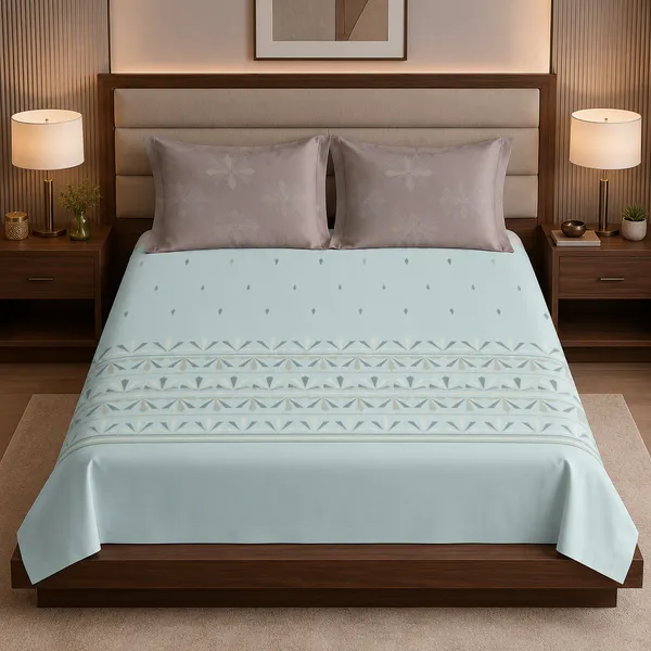 Multicolor_Cotton_300_Tc_Pure_Bedsheet_Set_For_Bedroom