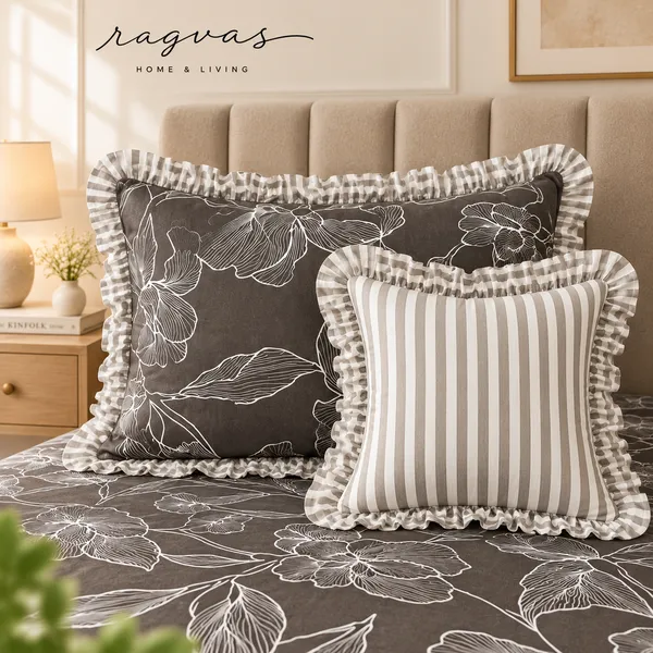 Cotton_5-Piece_Frill_Bedding_Set_For_Bedroom