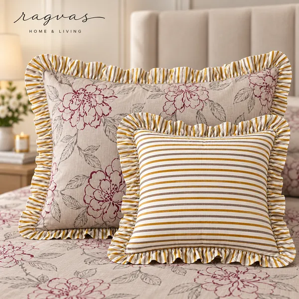 Cotton_5-Piece_Frill_Bedding_Set_For_Bedroom