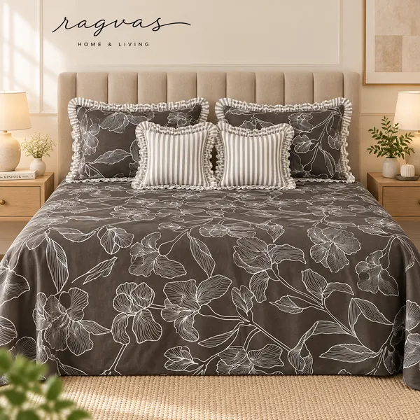 Cotton_5-Piece_Frill_Bedding_Set_For_Bedroom