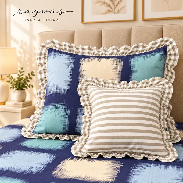 Cotton_5-Piece_Frill_Bedding_Set_For_Bedroom