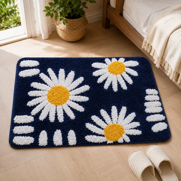 Daisy_Bloom_Microfiber_Doormat_–_40_x_60_cm