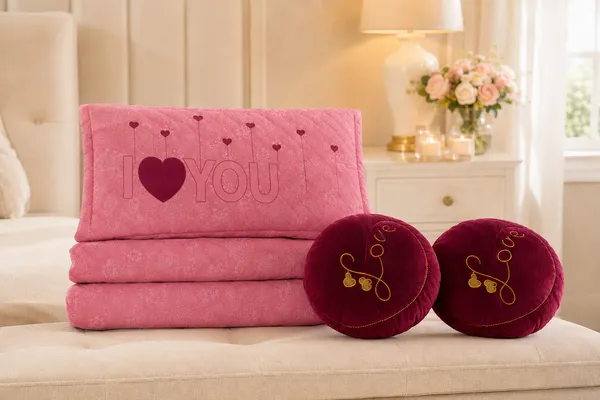 Red_Cotton_5-Piece_Bedding_Set_For_Bedroom
