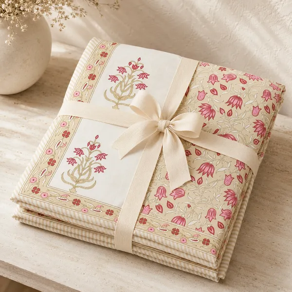 White_Cotton_Hand_Block_Bed_Sheet_Set_For_Bedroom