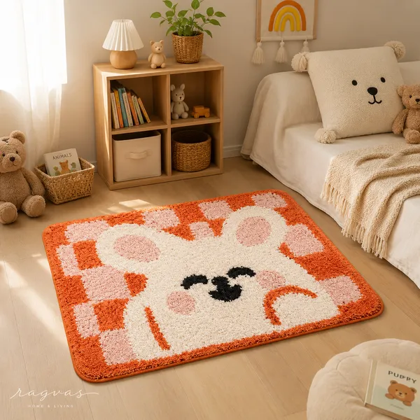 Happy_Bunny_Microfiber_Doormat_–_40_x_60_cm