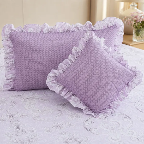 Soft_Lilac_Cotton_5-Piece_Frill_Bedding_Set_For_Bedroom