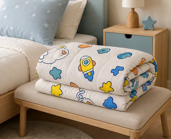 White_Cotton_Single_Bed_Comforter_For_Kids_Bedroom