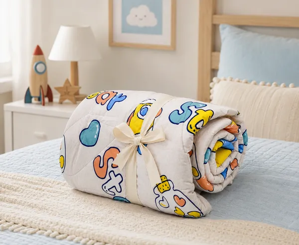 White_Cotton_Single_Bed_Comforter_For_Kids_Bedroom