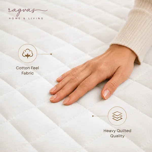 White_–_100%_Waterproof_Mattress_Protector_Heavy_Quilted